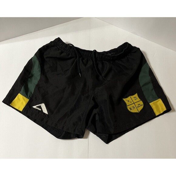 ArhletiCorp Men's Size Medium ISU Black 5" Inseam Rugby Shorts - Picture 2 of 8